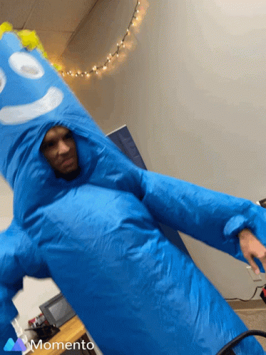 Inflatable Tube Man Funny Arm Movements GIF
