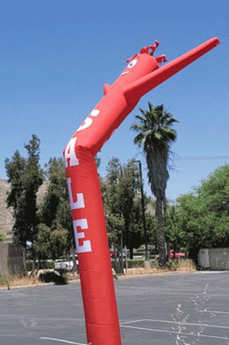 Inflatable Tube Man Sale Announcement GIF