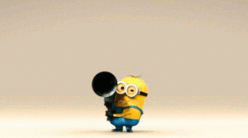 Inflated Funny Minion GIF