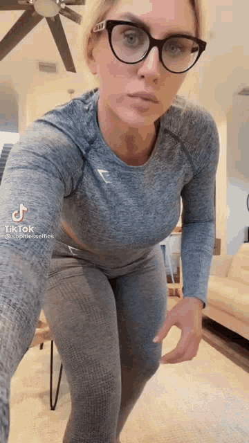 Influencer Sophia Hall Sophia Selfies Twerk Yoga Pants GIF