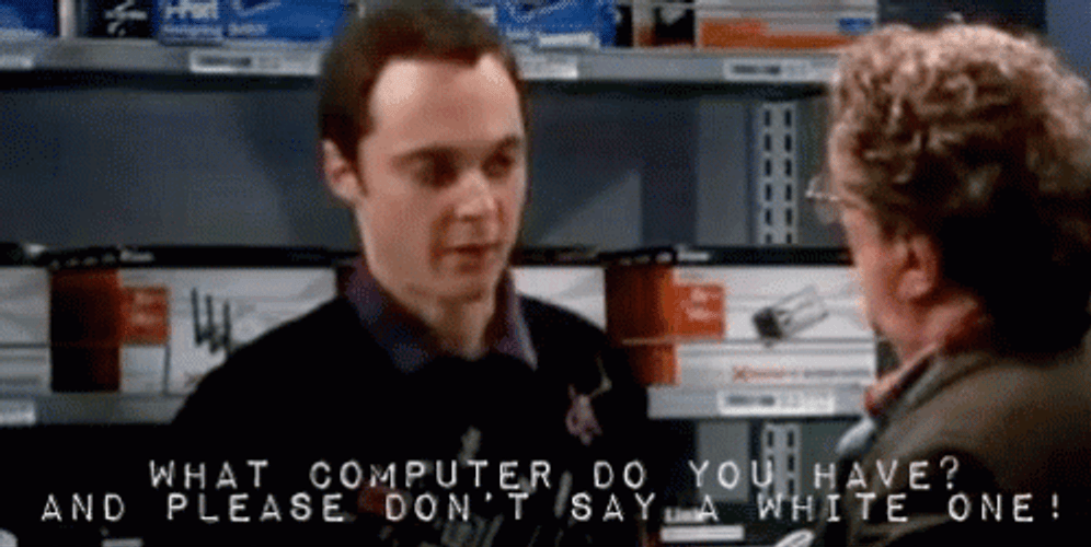 Information Technology Support Sheldon Cooper GIF
