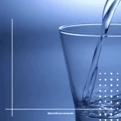 Informative Animation Benefits Of Drinking Water GIF