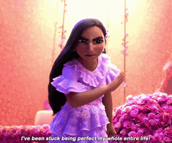 Infuriated Isabela Madrigal Complaining Encanto GIF