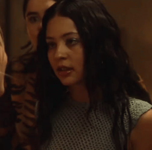Infuriated Maddy Perez Looking Around GIF