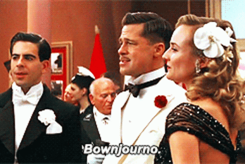 Inglourious Basterds Lt. Aldo Raine And His Friends GIF