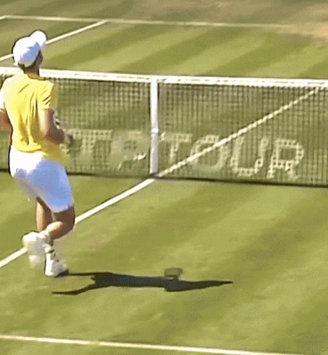 Ingrid Martins Tennis Swing And A Miss GIF