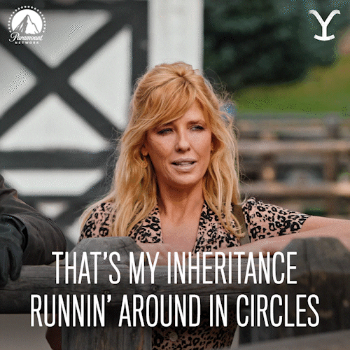 Inheritance Around In Circles Beth Dutton GIF