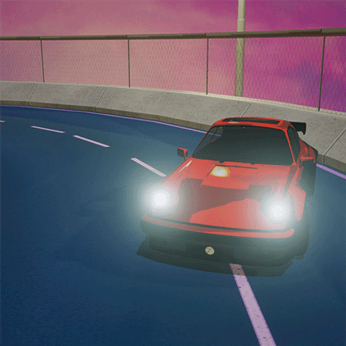 50+ Aesthetic Anime Cars & Driving Looping GIFs | Gridfiti | Aesthetic anime,  Anime city, Anime