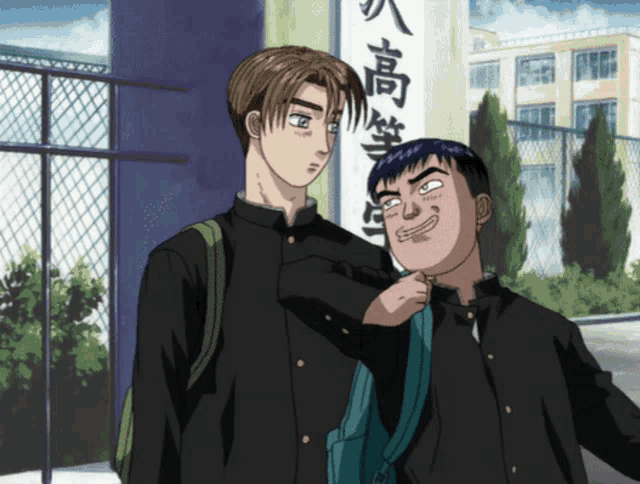 Initial D Takumi Fujiwara Itsuki Takeuchi GIF