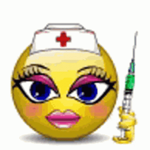 Injection Nurse Emoji GIF