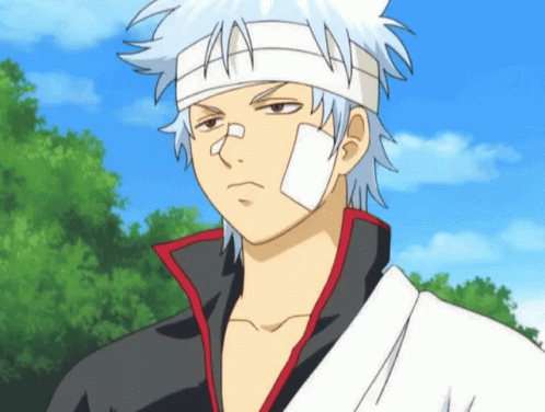 Injured Gintoki Sakata Gintama GIF