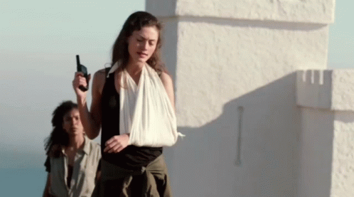 Injured Phoebe Tonkin GIF