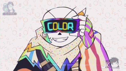 Ink Sans In Raged Transformation GIF