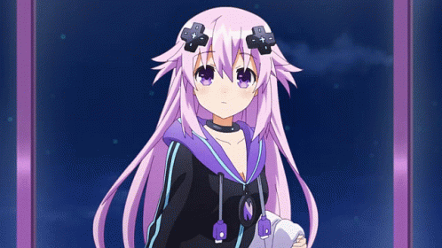 Innocent Neptune Smile GIF
