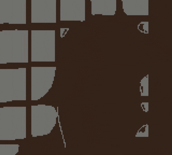 Inosuke Pixelated Smile GIF