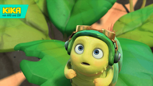 Insectibles Worm In Awe GIF