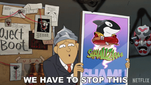 Inside Job Brett Hand Poster GIF