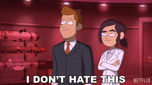 Inside Job Reagan Ridley Brett Hand Talking GIF