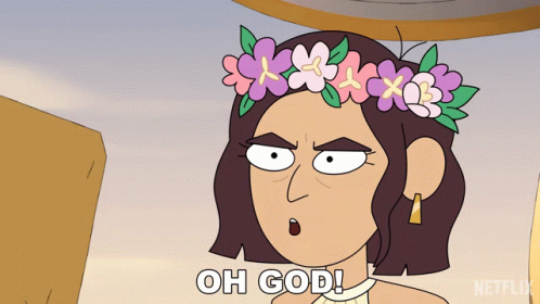 Inside Job Reagan Ridley Shocked Reaction GIF