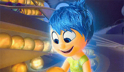 Inside Out Joy Hugged Memory Ball GIF