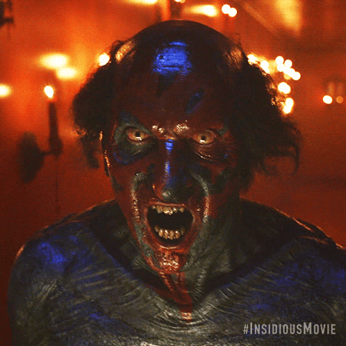 Insidious Movie Poster Clown GIF