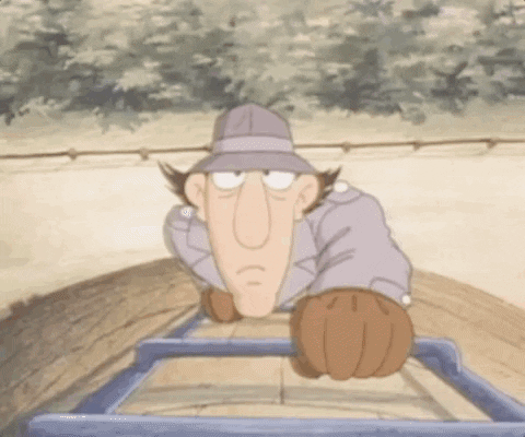 Inspector Gadget Climbing Scene GIF