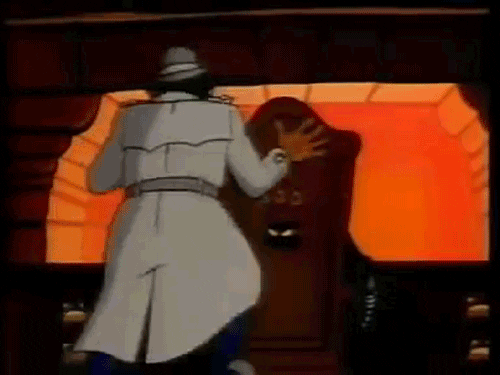 Inspector Gadget Handcuffs GIF