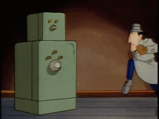 Inspector Gadget Money Vault GIF