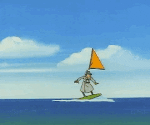 Inspector Gadget Shark GIF