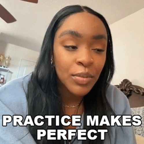 Inspirational Video Practice Makes Perfect GIF
