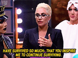 Inspired Lady Gaga GIF