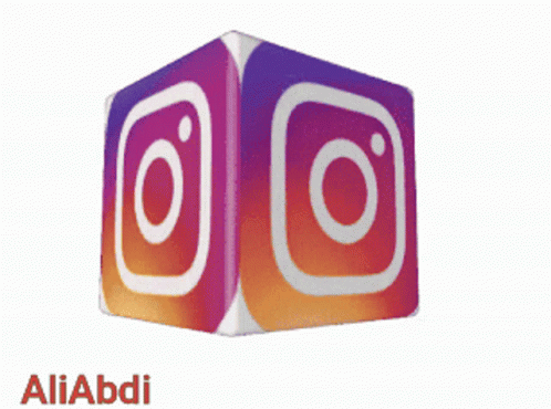 Instagram Logo Box GIF