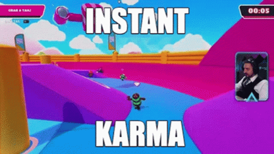 Instant Karma GIF
