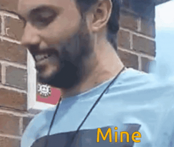 Intense Guy Fierce Eyes Claiming Mine GIF