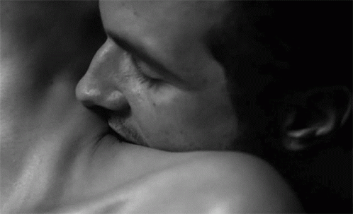 Intense Hickey Neck Kiss Bite GIF