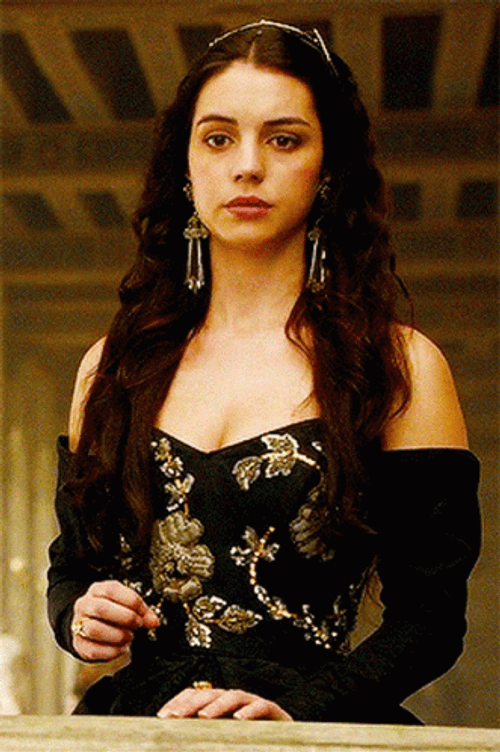 Intense Look Adelaide Kane Mary Queen Of Scots GIF