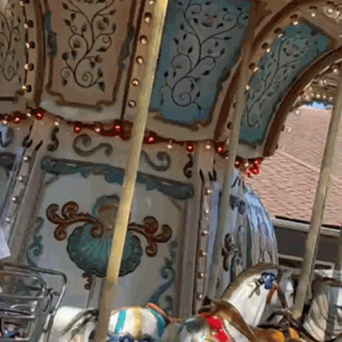 Intense Merry Go Round Ride GIF