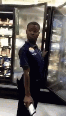 Intense Observing Walmart Funny GIF