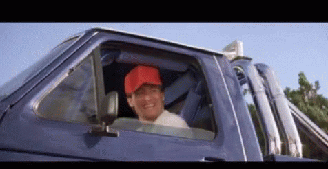 Intense Roadhouse Movie Car Crash Scene GIF