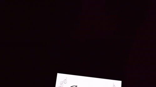 Intention Only Invitation Card GIF