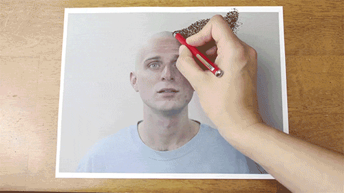 Interactive Illustration Sneeze GIF