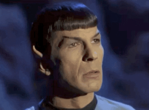 Interested Spock GIF