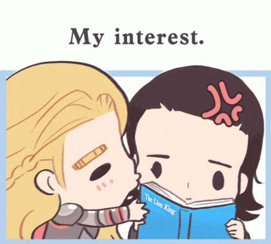 Interests Thor & Loki GIF