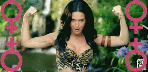 Katy Perry International Women's Day GIF