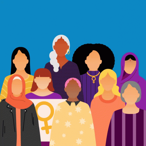 Let's Celebrate International Women's Day GIF