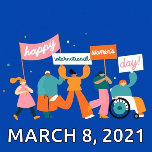 International Women's Day On March 8 GIF