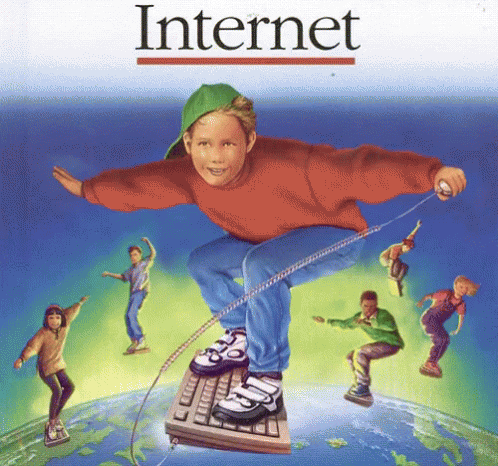 Internet Surfers On Keyboards GIF