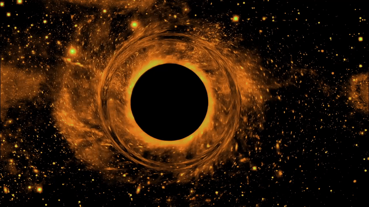 Interstellar Black Hole Sun GIF