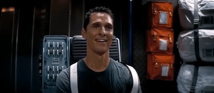 Interstellar Iconic Crying Scene GIF