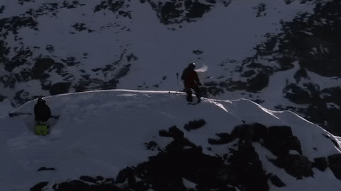 Into The Mind Skiing GIF